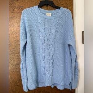 Size LG St.John’s Bay light blue sweater